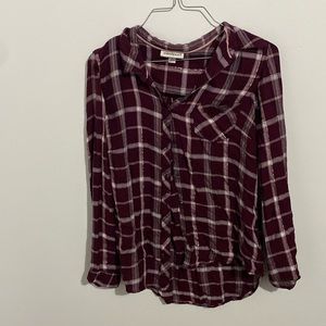 Westport- Purple Flannel- Size S